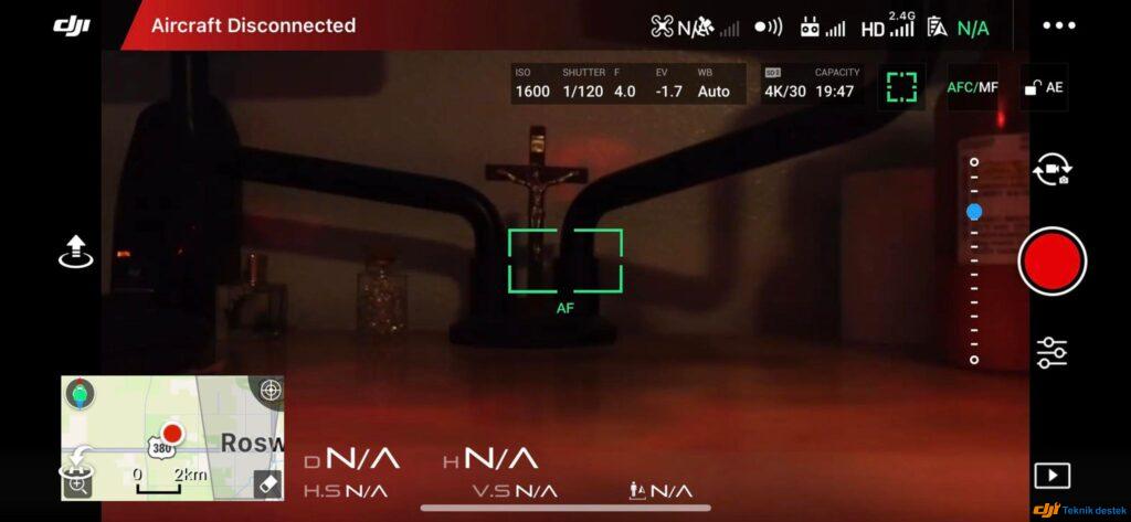Burad DJI Drone Servisi olarak aircraft disconnected hatası ne demek ve nasıl çözüldüğünü her yönüyle ele alacağız