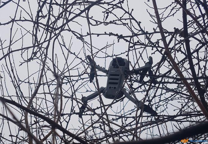 drone kazası, drone ağaca düşmesi