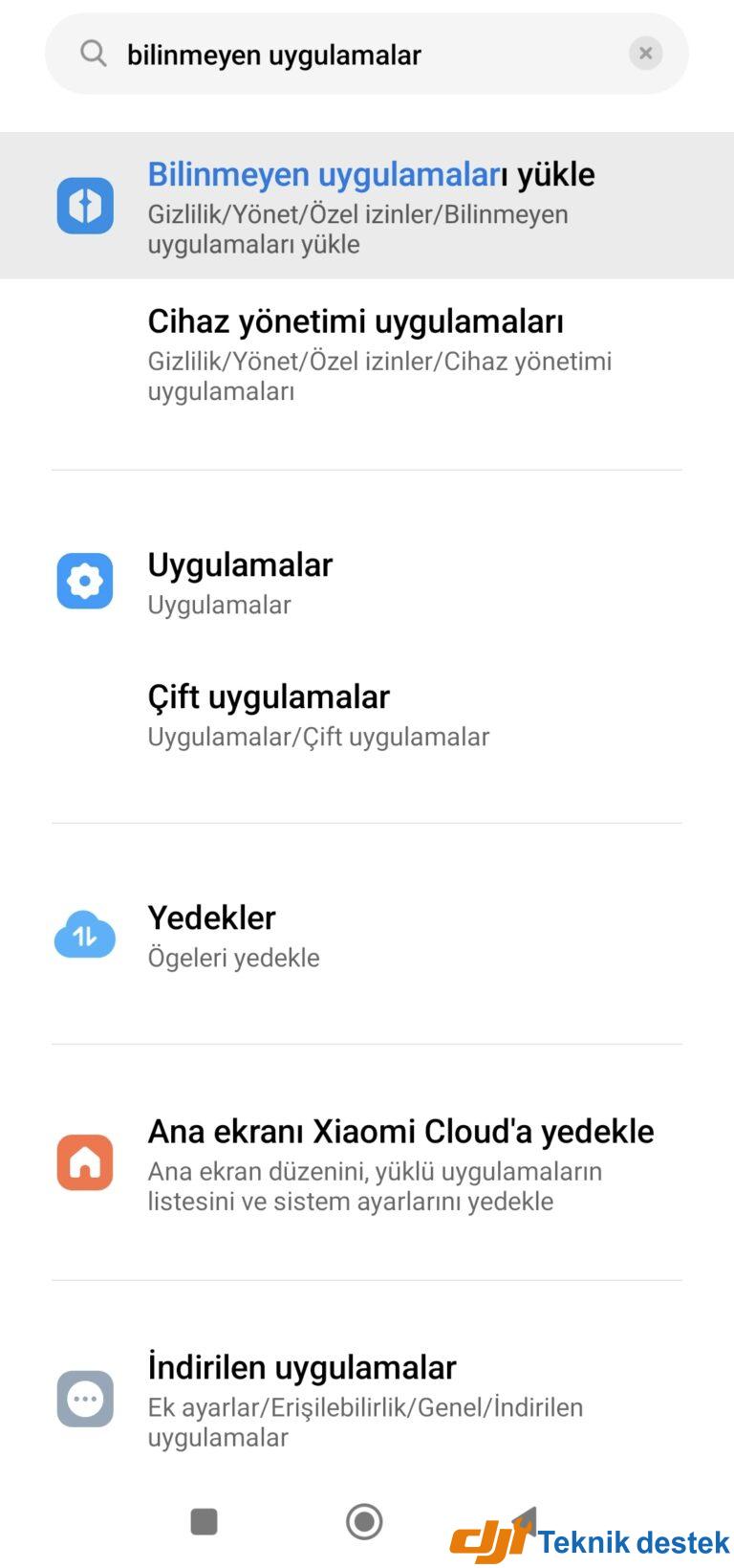 dji fly uygulaması kurulmuyor