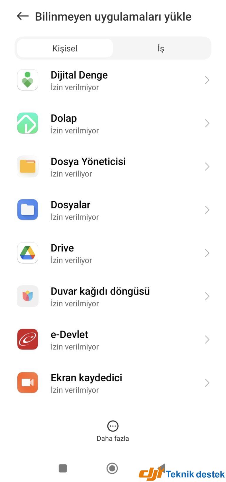 dji fly yüklenmiyor